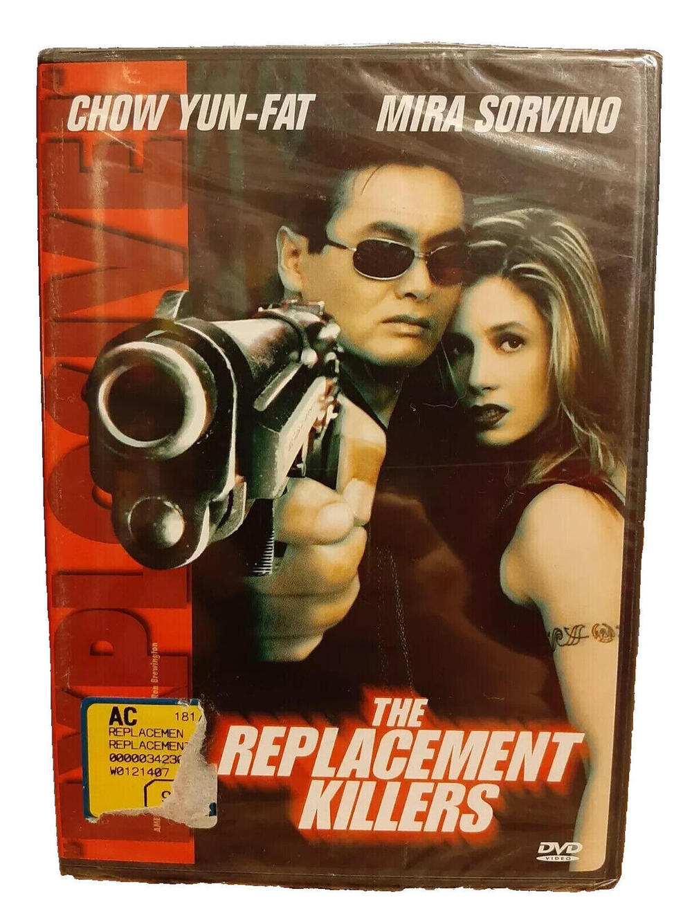 The Replacement Killers DVD (BRAND NEW, SEALED) Chow Yun-Fat - Mira Sorvino 1998